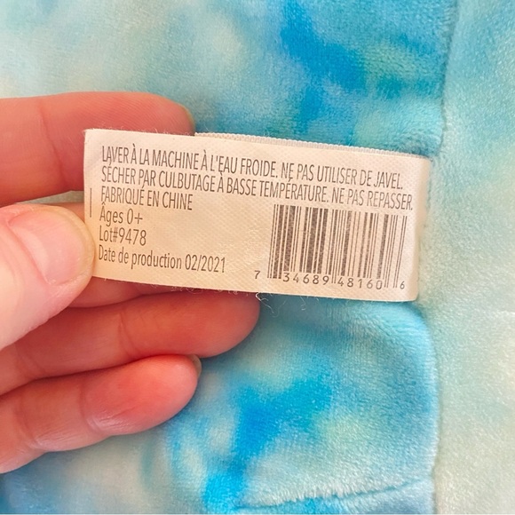 Squishmallows 12” Keith the Blue Tie Dyed Dragon 2021 - Picture 8 of 13